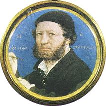 Linkshandigen in de geschiedenis: Hans Holbein.