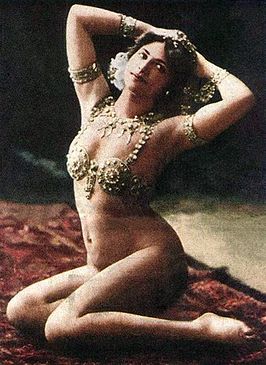 Exotische danseres Mata Hari