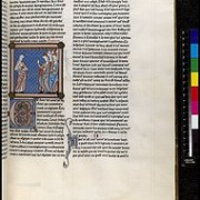 Het middeleeuwse manuscript. (bron: British Library)