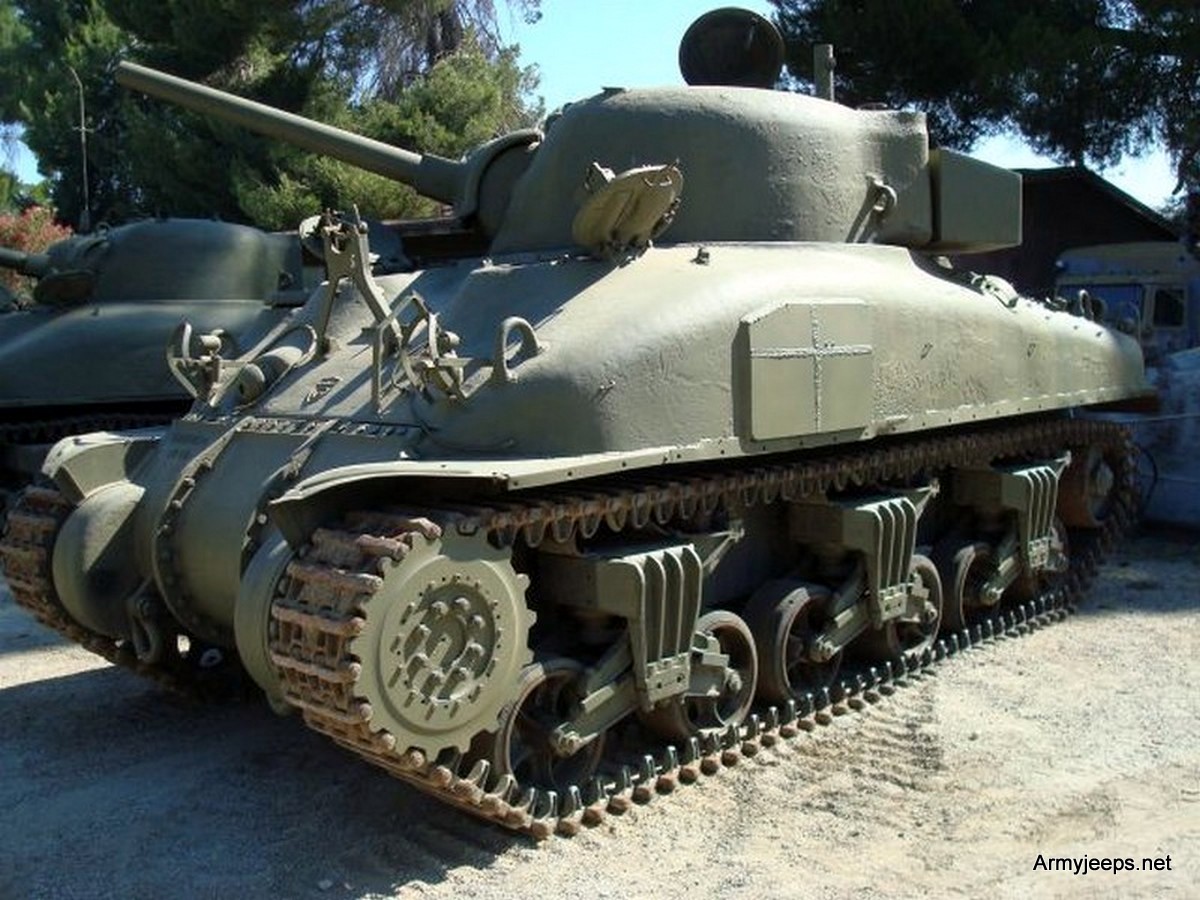 Machu Picchu Sluipmoordenaar lunch Te koop: Sherman tank M4A1 uit 1943 - HistoriënHistoriën