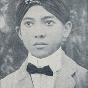 Een jonge Soekarno, 1916. (bron: Wikimedia)
