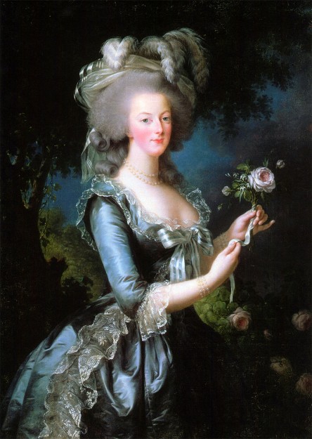 Marie-Antoinette door Louise Elisabeth Vigée-le Brun, 1783. Bron: wikipedia.org