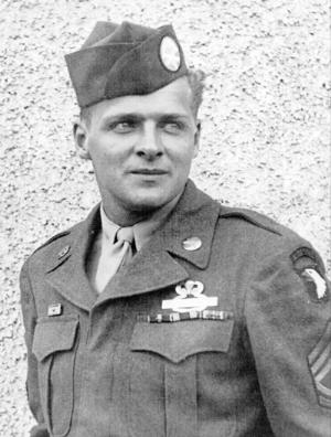 Donald Malarkey, een van de overlevenden van de Tweede Wereldoorlog
